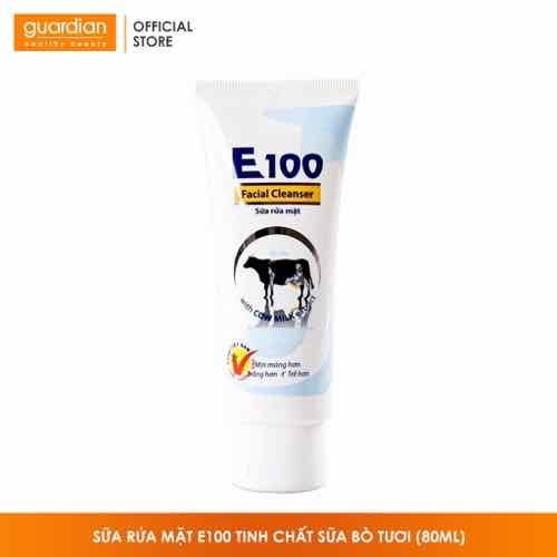 Sữa rửa mặt bò sữa e100 80ml