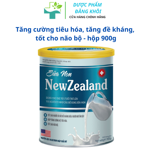 [NHẬP 1608EV15 GIẢM 15K]Hộp 900g -Sữa Non New Zealand Giúp Bổ Sung Sữa Non, Vitamin Và Khoáng Chất,Giúp Tăng Đề Kháng, Phát Triển Chiều Cao (Mã SP: Sữa Non New Zealand - Hộp 900g)