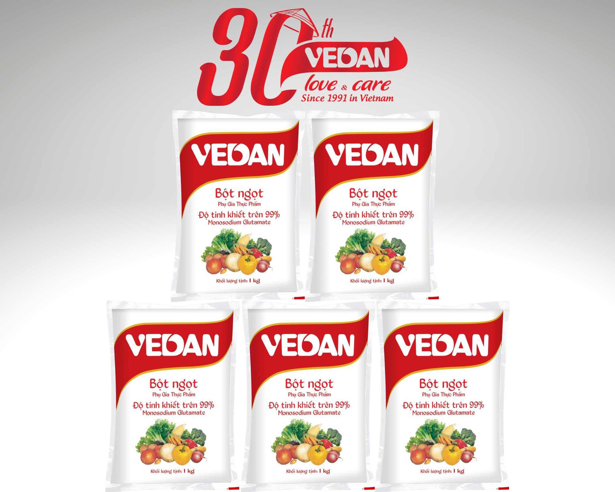 Combo 5 Gói Bột Ngọt VEDAN 400g (Mã SP: 567567567)