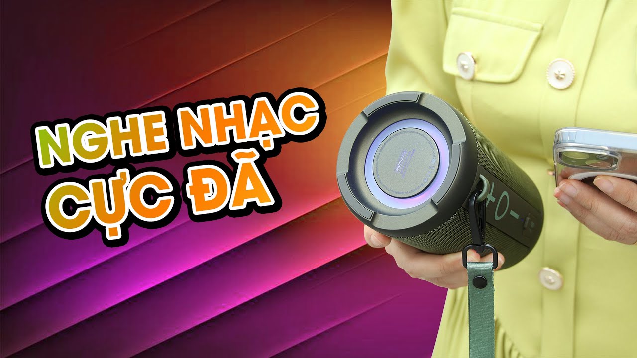 Loa Bluetooth Remax RB-M66 khả năng chống nước công suất loa 10W