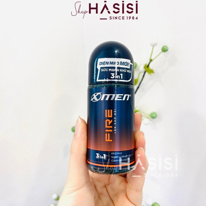 Lăn khử mùi X-Men Fire Active thơm mạnh mẽ 50ml
