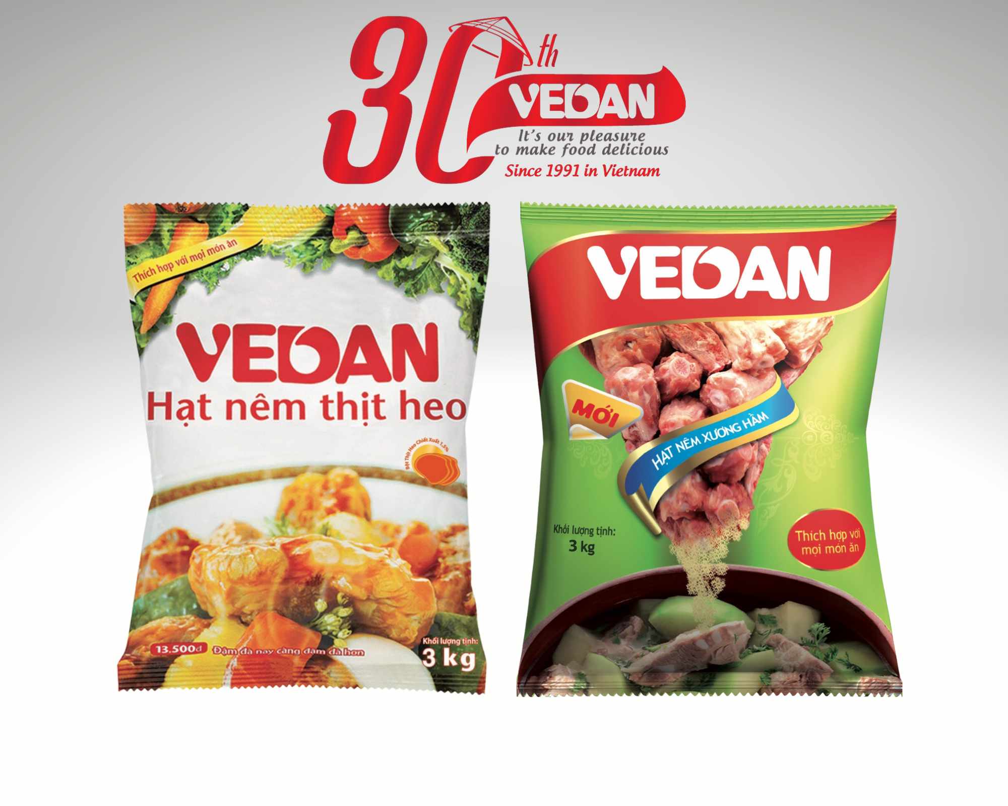 Hạt nêm thịt heo vedan 400g