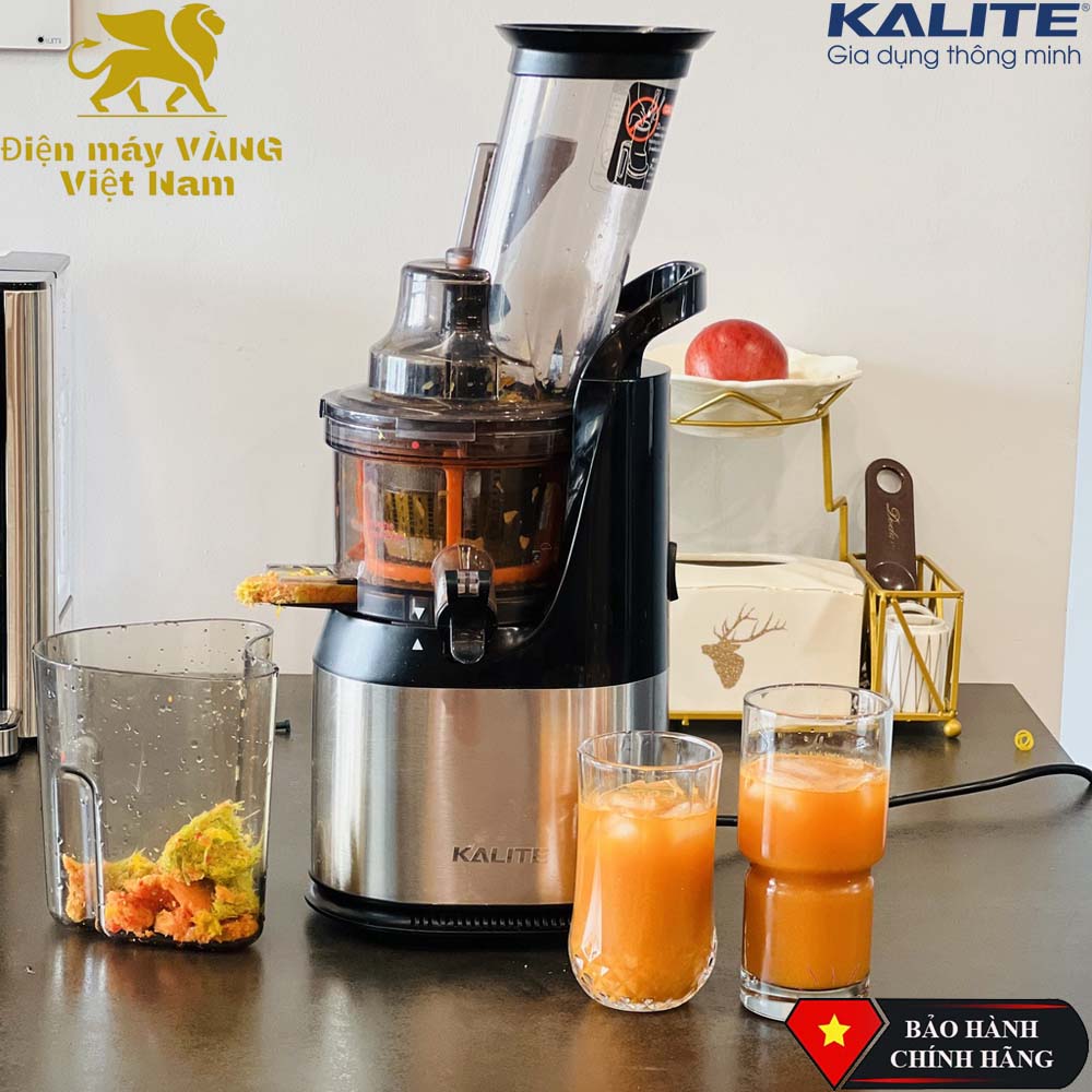 Máy ép trái cây chậm KALITE KL565 ép cả quả giữ nguyên chất dinh dưỡng (Mã SP: KL565)