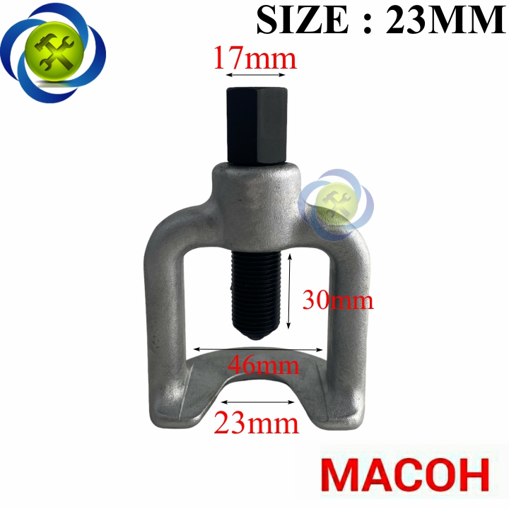 Cảo rotin trụ đứng macoh yf-6323b cốt 23mm hành trình ren 30mm