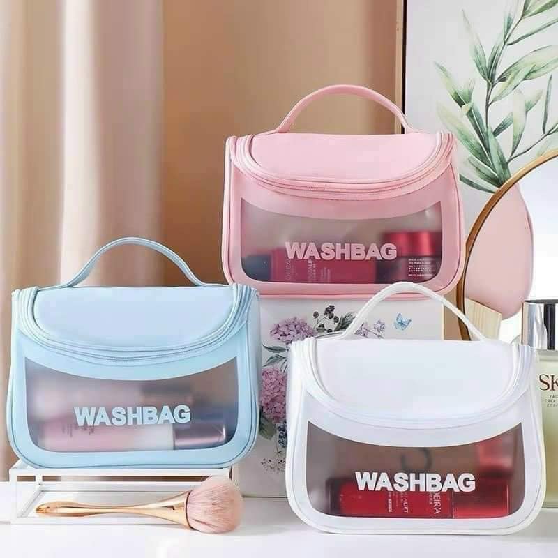 Túi đựng mỹ phẩm du lịch trong suốt cao cấp WASHBAG (Mã SP: 1812_114058010)