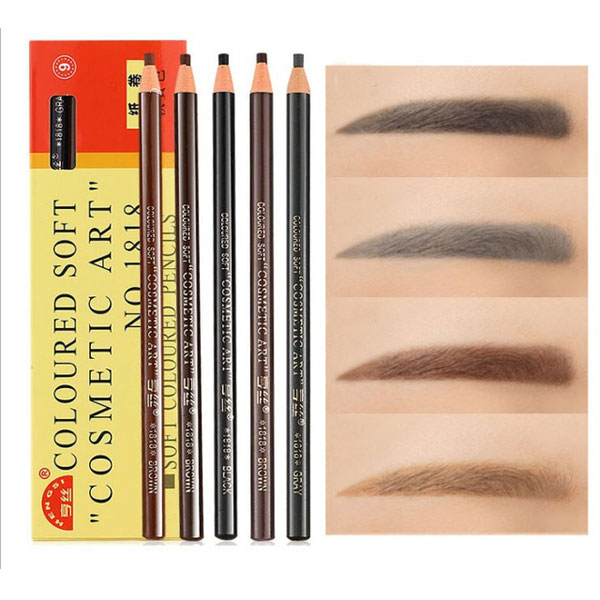 Bút chì xé kẻ mày nâu và đen CX6 (Mã SP: TokyoLifeShop-048)