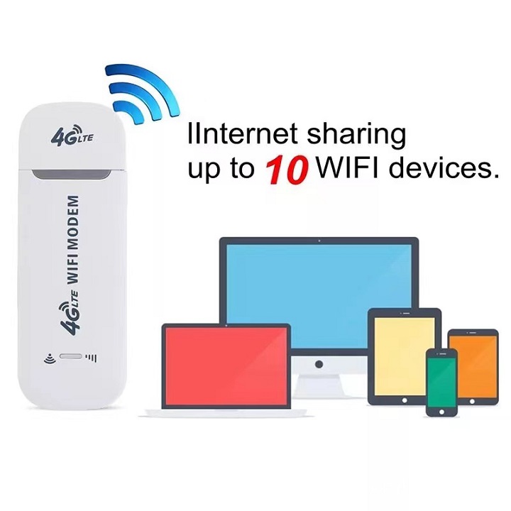 Usb Phát WiFi 4G LTE 100Mbps 4G Thẻ sim di động (Mã SP: 317)