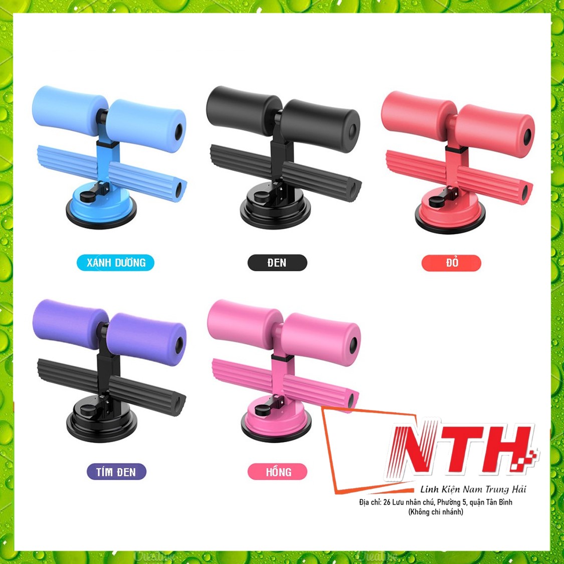 Dụng cụ tập cơ bụng chữ T hít chân không - dụng cụ gym (Mã SP: Dụng cụ tập cơ bụng chữ T hít chân không)