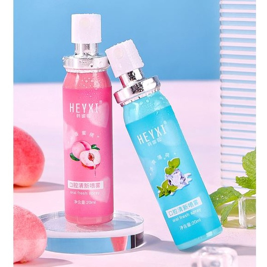 Xịt Thơm Miệng Heyxi Kháng Khuẩn Thơm Mát - Giúp Ngăn Ngừa Vi Khuẩn - Cho Hơi Thở Thơm Mát (Mã SP: lms0615)