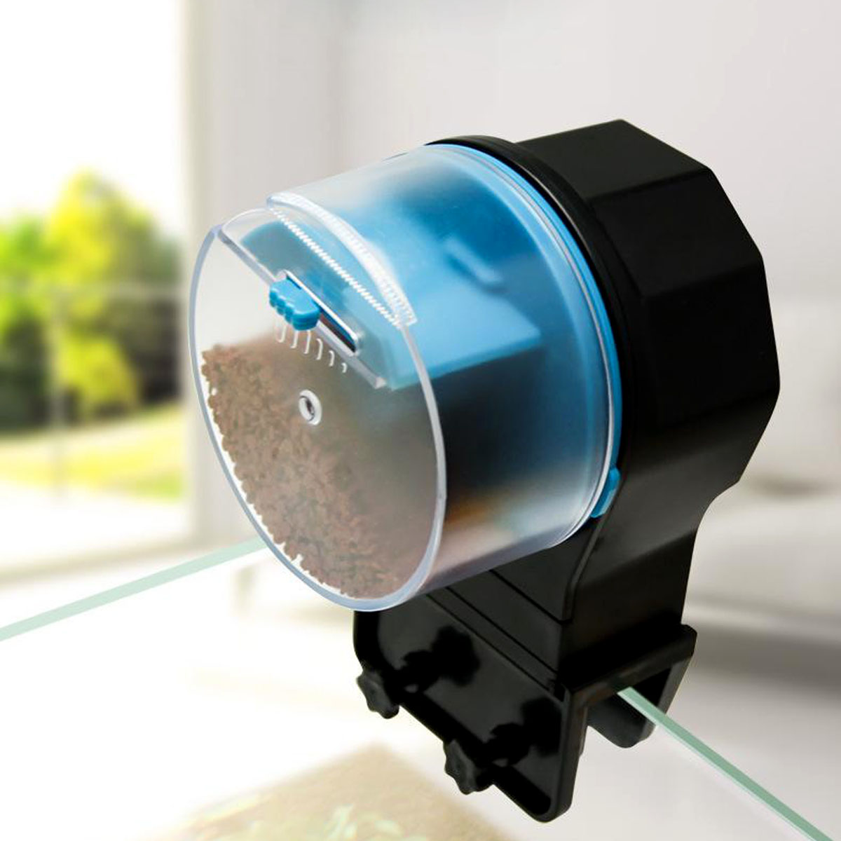 Máy cho Cá Ăn Hẹn Giờ Tự Động 2 chế độ - Tặng kèm pin (Bảo hành 1 đổi 1) (Mã SP: 4246_114300504)