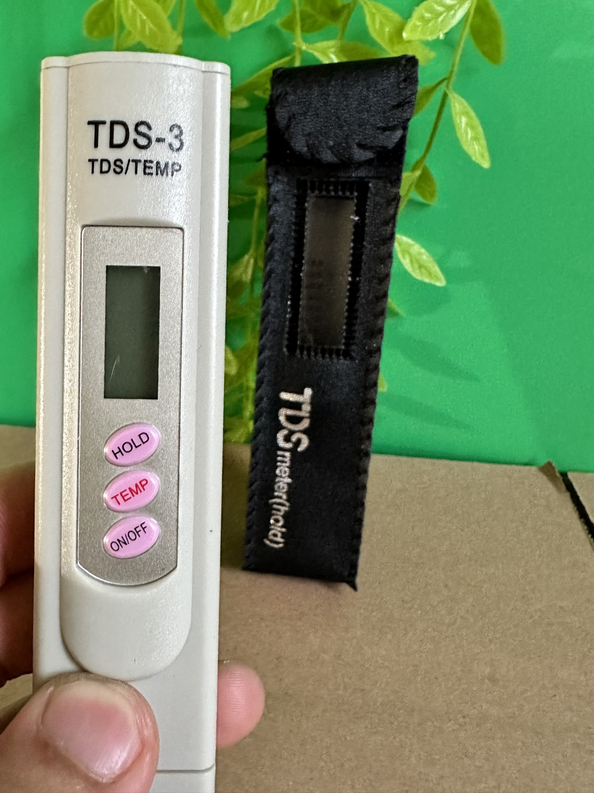 Bút thử nước sạch TDS 3 có bao da, kiểm tra độ sạch của nước, kiểm tra dung dịch thủy canh (Mã SP: 3252_114362355)