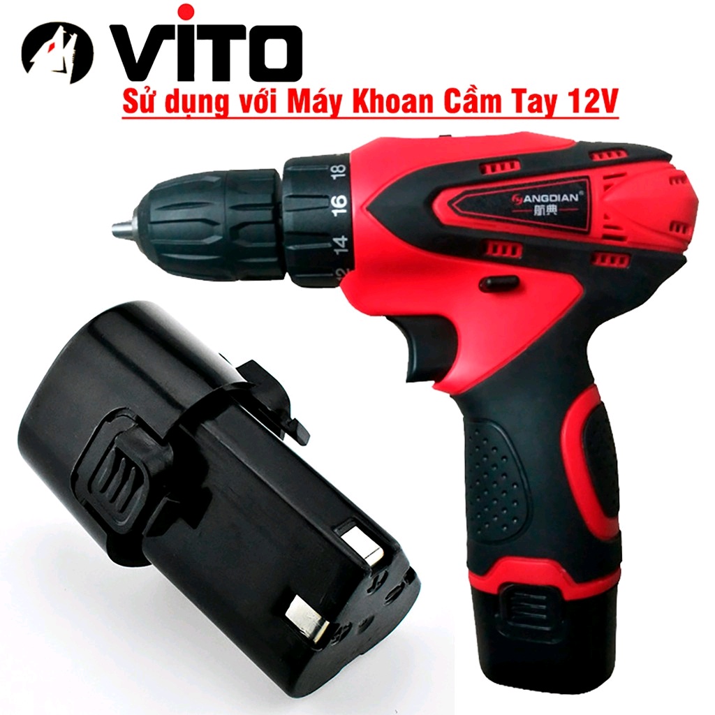 Pin 12v dùng cho máy khoan (Mã SP: 3071)