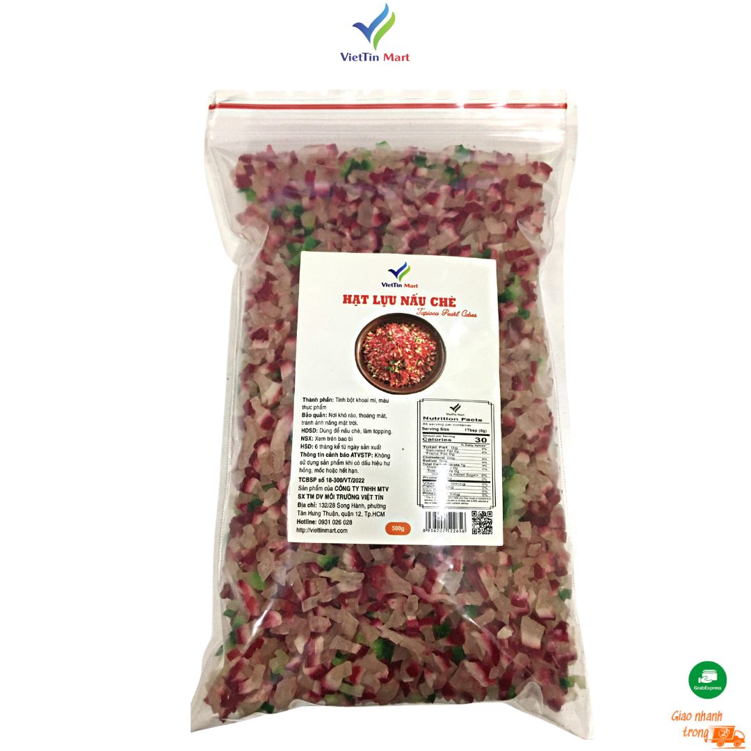 Hạt lựu khô nấu chè 500g (Mã SP: 8936202522656)