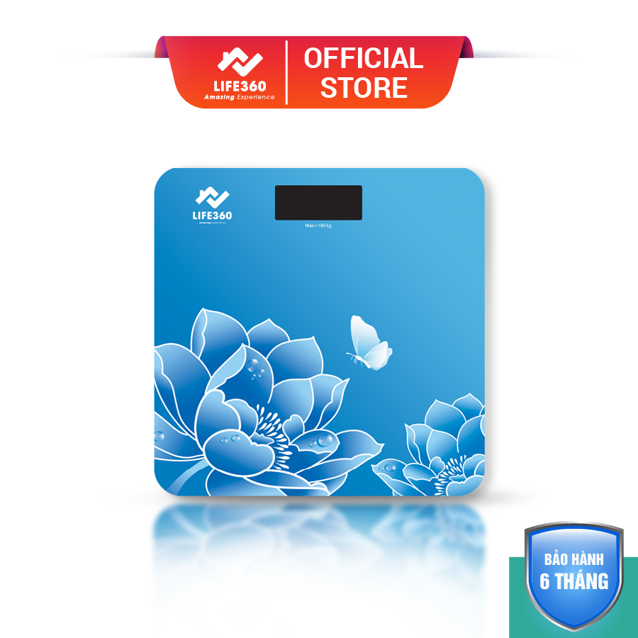 Cân sức khỏe điện tử life360 ar-s18f - hàng chính hãng
