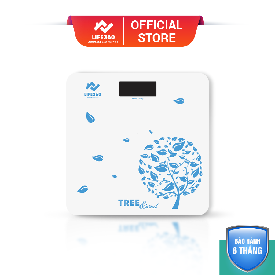 Cân sức khỏe điện tử life360 ar-s17h - hàng chính hãng