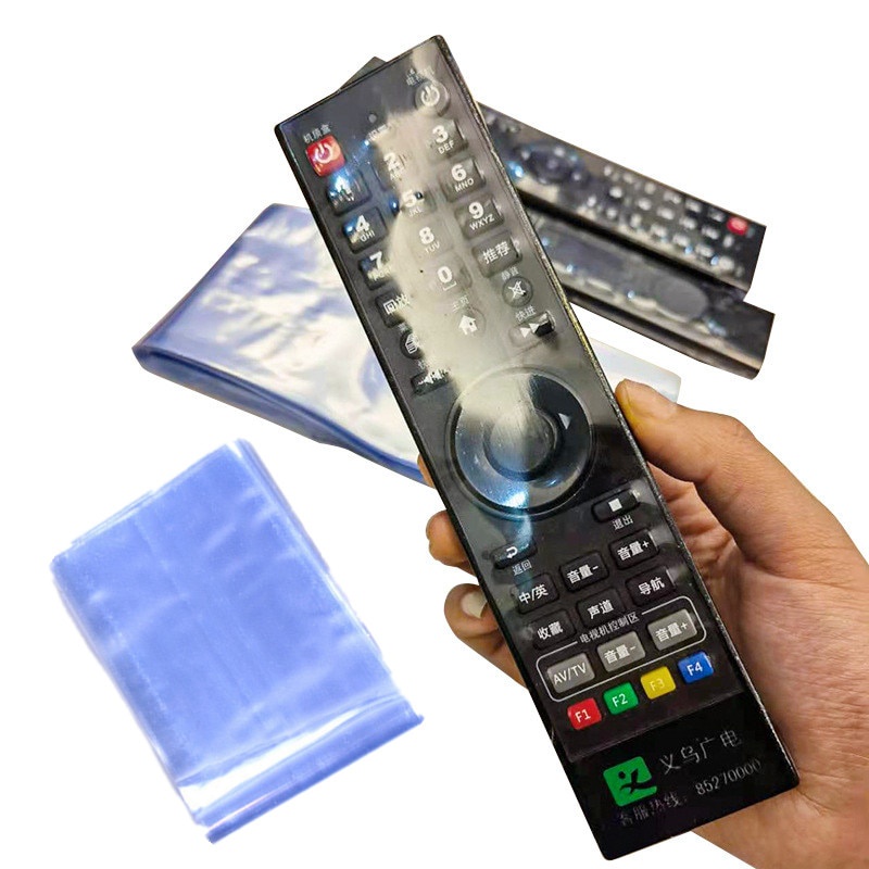 Combo 5 túi bọc điều khiển màng co nhiệt cho remote tivi máy lạnh (Mã SP: Túi co nhiệt bọc điều khiển)