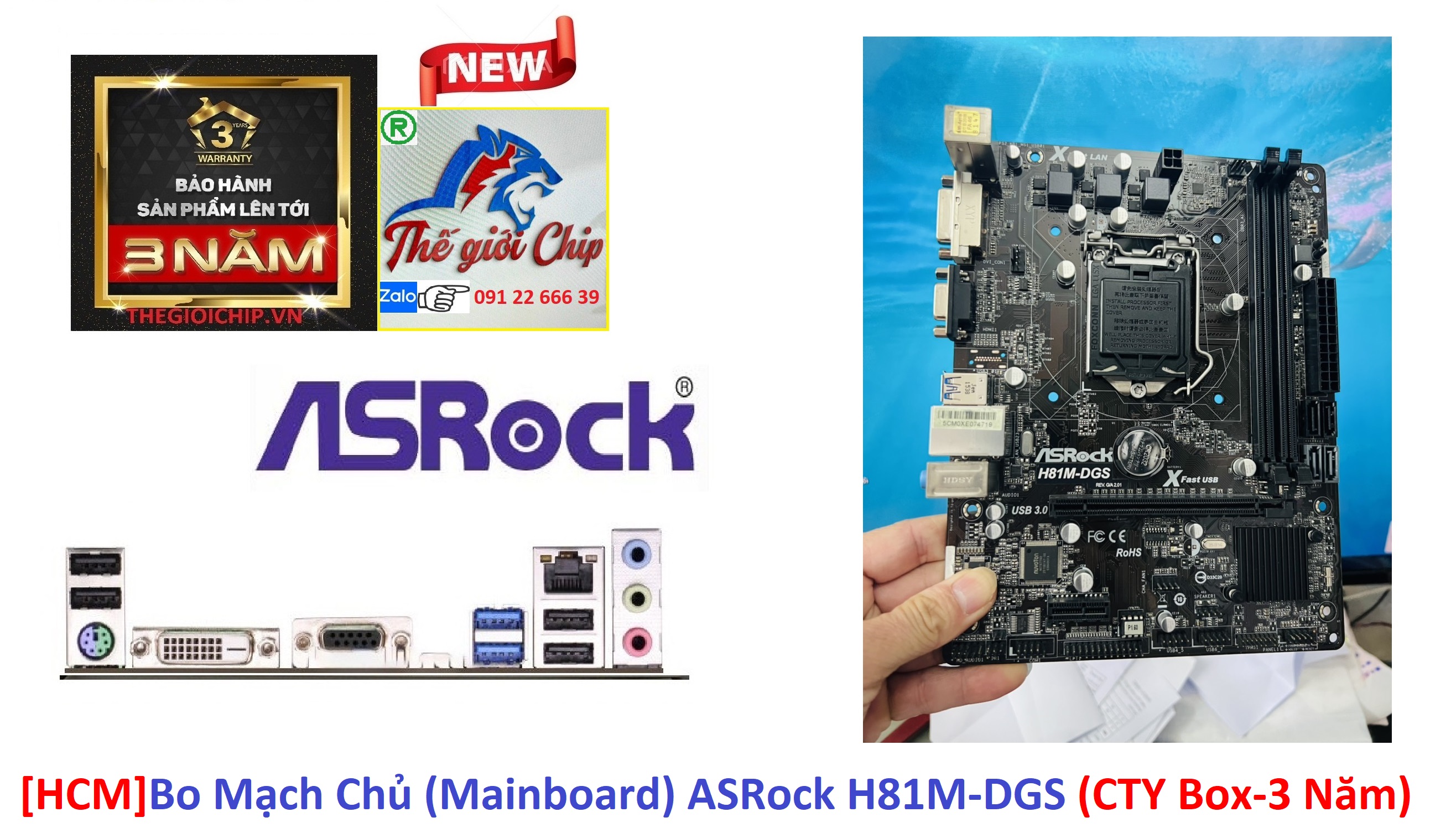 Bo mạch chủ asrock h81m