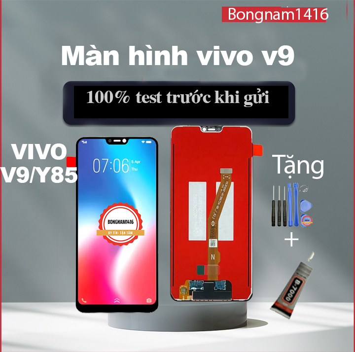 Màn hình vivo v9 y85 tặng kèm bộ sửa 8 trong 1 keo dán (Mã SP: SP000057)