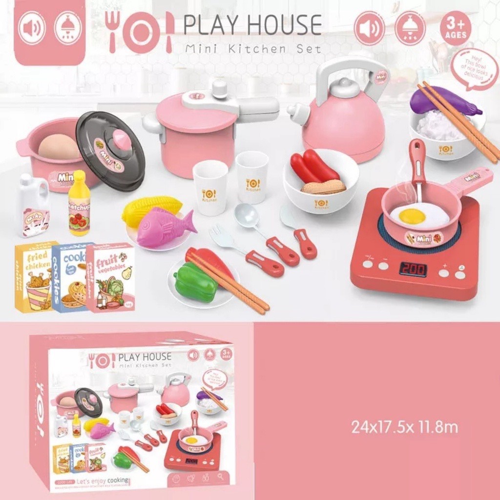 Bộ Đồ Chơi Nấu Ăn Đồ Chơi Nhà Bếp Play House Mini Kitchen - Đồ Chơi Nhà Bếp Cho Bé (Mã SP: 2761_114988360)