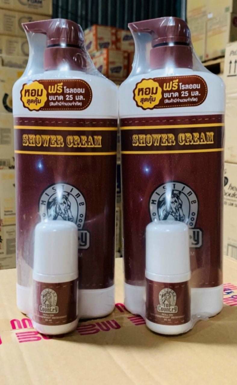 Sữa tắm con ngựa top country 500ml thái lan
