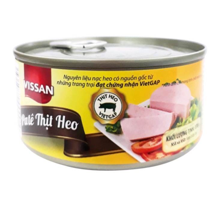 Pate Thịt Heo Vissan Hộp 170g (Mã SP: 1208_115073446)