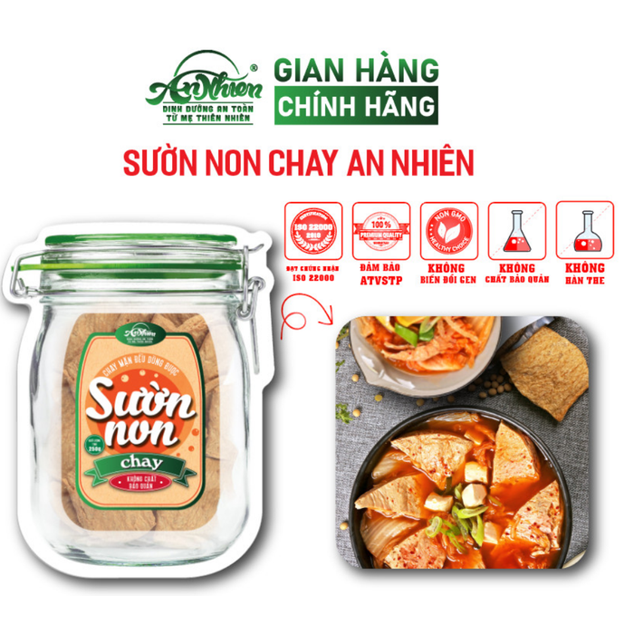 Sườn non chay An Nhiên 250g (Mã SP: 4154_44999723)