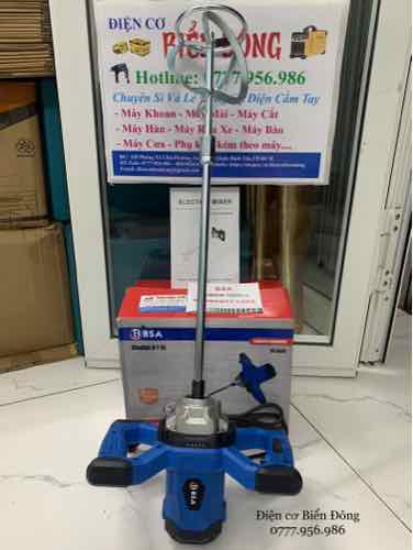 Máy khuấy sơn đánh bột 6 cấp độ 2 tay cầm chính hãng BSA 6116 2100W (Mã SP: HGFT13400)