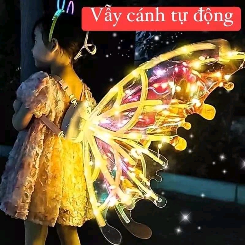 CÁNH THIÊN THẦN TỰ VẪY PHÁT SÁNG DÀNH CHO BÉ GÁI (Mã SP: 0621)