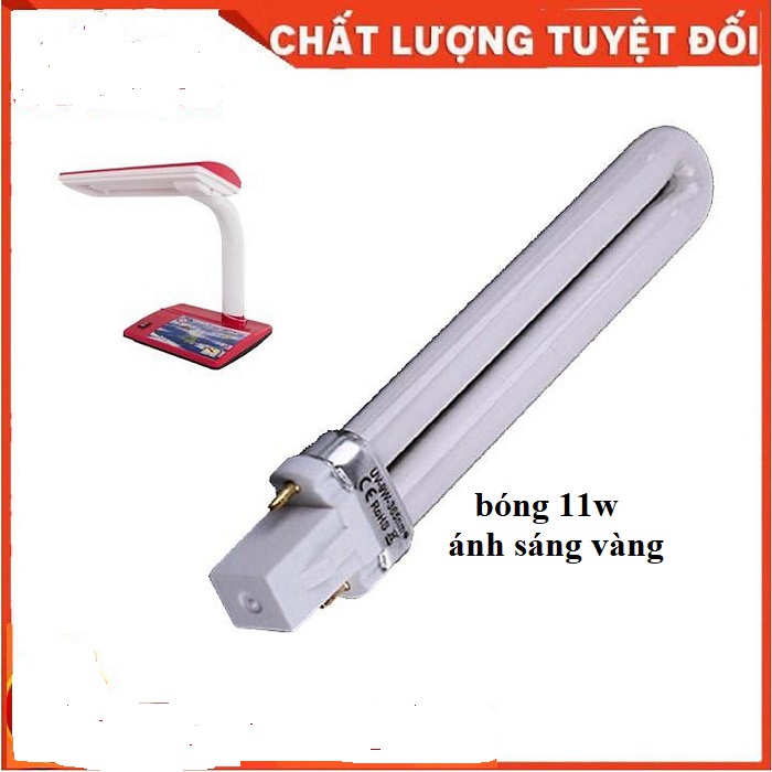 Bóng đèn học 11W ánh sáng vàng thay thế đèn học-bóng đèn bàn (Mã SP: bd11)
