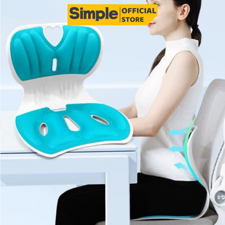 Ghế Tựa Lưng Chống Gù Chỉnh Dáng Ngồi Người Lớn Trẻ Em Mẫu Mới, Ghế Cong Thái Học Chống Gù Lưng- Chống Cong Vẹo Cột Sống Dùng Cho Mọi Lứa Tuổi Độ Đàn Hồi Cao, Ngồi Bệt Hoặc Để Trên Ghế Đều Được (Mã SP: 2068_115370191)