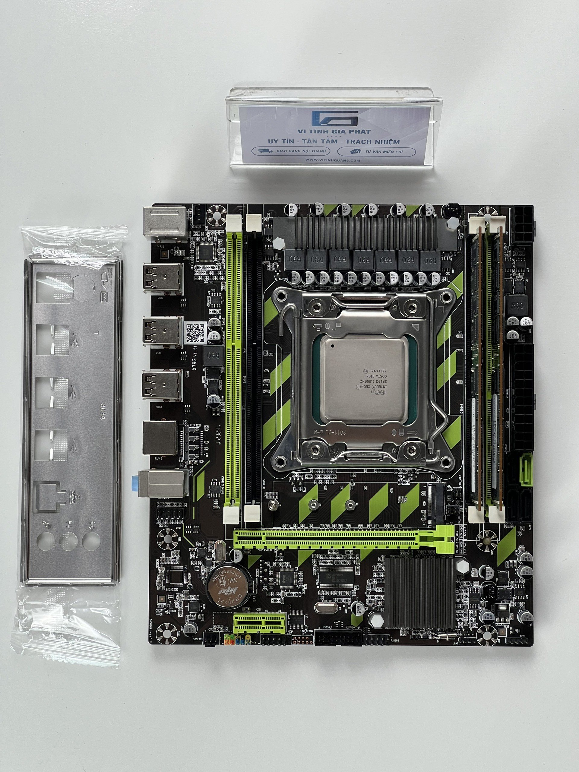 Combo Mainboard X79 + CPU E5 2637 V2 + Ram ECC 16GB xung CPU cực cao để chiến Game, làm đồ họa - Bảo hành 03 Tháng (Mã SP: Combo Mainboard X79 + CPU E5 2637 V2 + Ram 16)