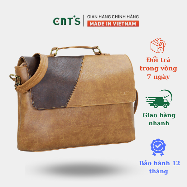 Cặp đựng laptop sang trọng khuyến mãi cnt ca17