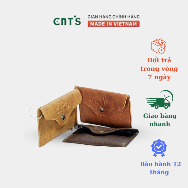 Ví móc khóa, móc khóa, ví cầm tay cnt vk02 mini