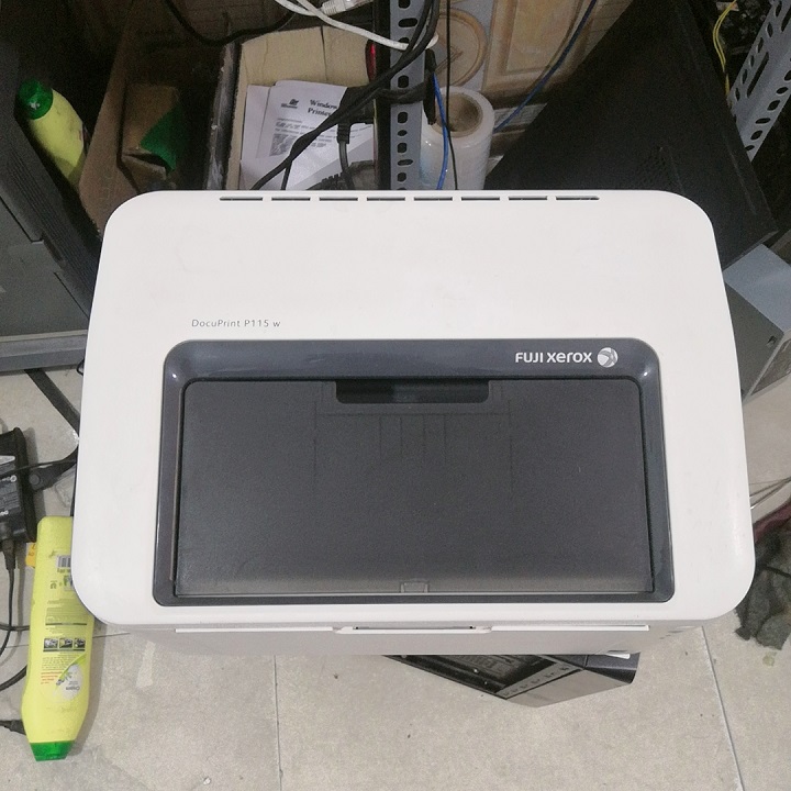 Máy In Văn Phòng ( In 1 Mặt A4,A5 In Qua Wifi Nhỏ Gọn ) - Fuji xerox 115W ( Tặng Hộp Mực Không Mực Thải - Dây Nguồn , Cáp In Mới 100% Đi Theo Máy ) ) (Mã SP: 2938_115423370)