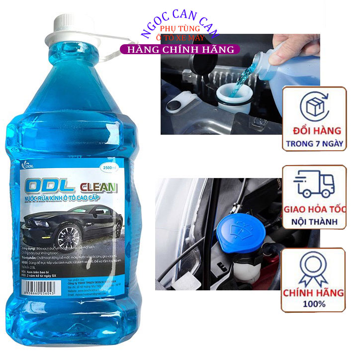 Nước rửa kính ô tô cao cấp can 2,5 lít (Mã SP: 3510_116015518)