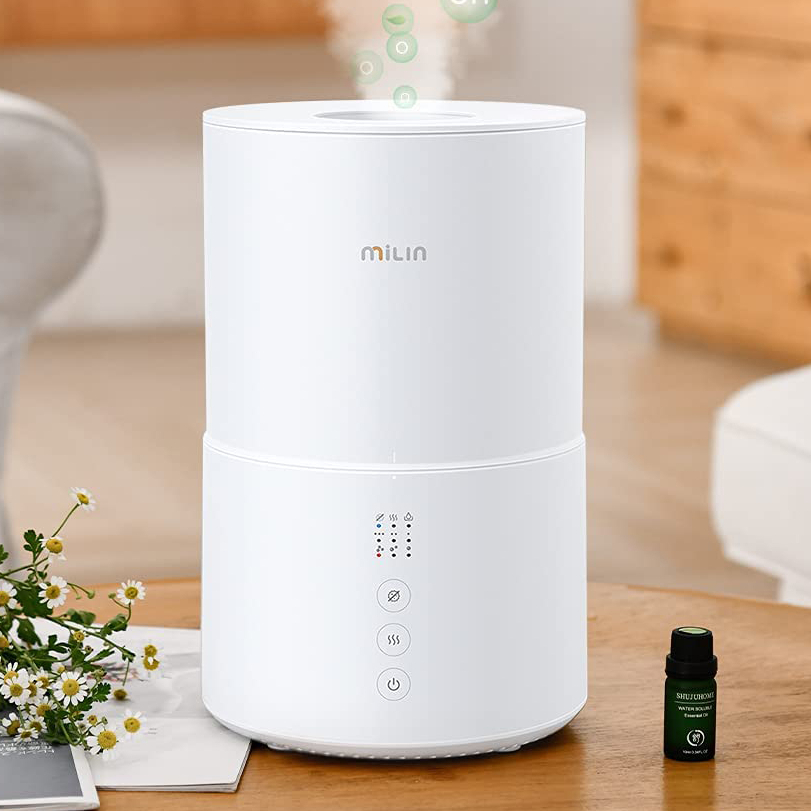 Máy phun sương tạo ẩm milin-ml9hm0010 - diệt khuẩn bằng nước điên phân không sử dụng hóa chất - sản phẩm của nhật