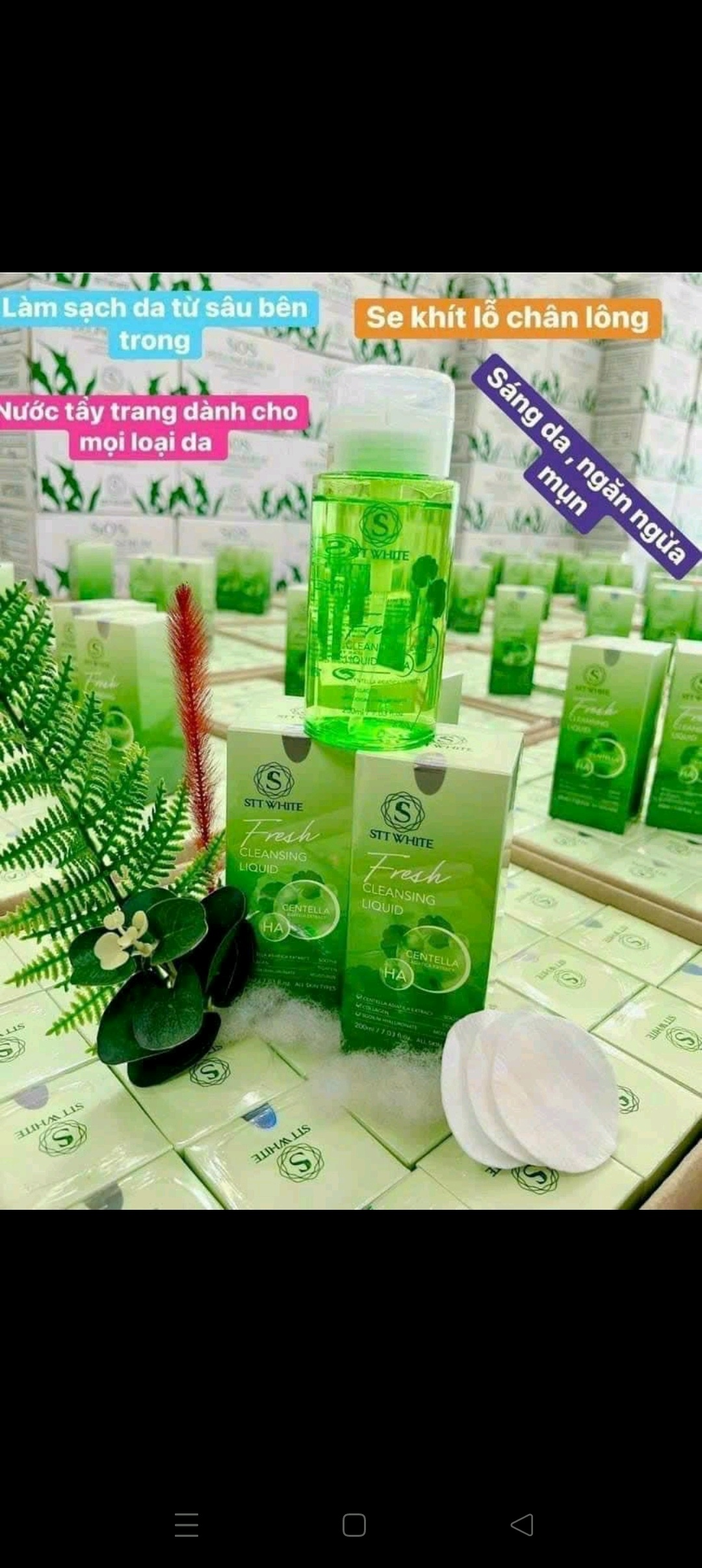 Tẩy Trang Cao Cấp (Mã SP: ttca)