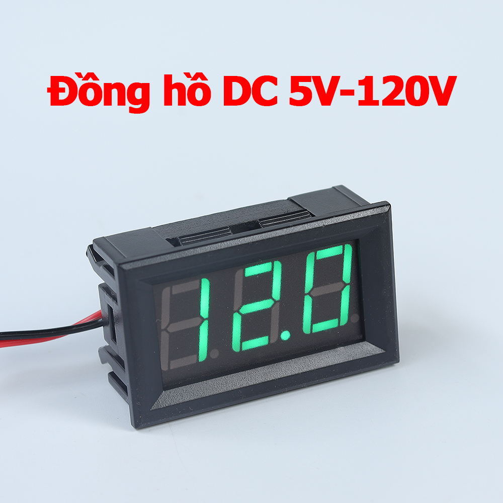 Đồng hồ đo điện áp một chiều DC 5V - 120V (Mã SP: DC5V-120V)