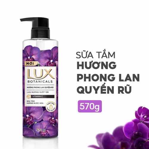 Sữa tắm quyến rũ nồng nàng Lux chai 570g