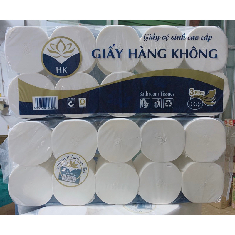 Bịch 10 Cuộn Giấy Vệ Sinh Loại Mịn (Mã SP: 2598_116117638)