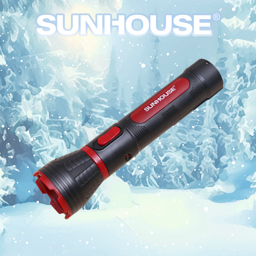 Đèn pin tay cầm sunhouse she-4111
