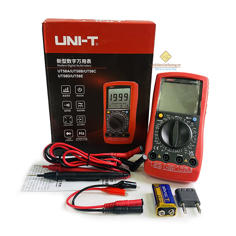 UT58D Đồng hồ vạn năng điện tử Uni-Trend
