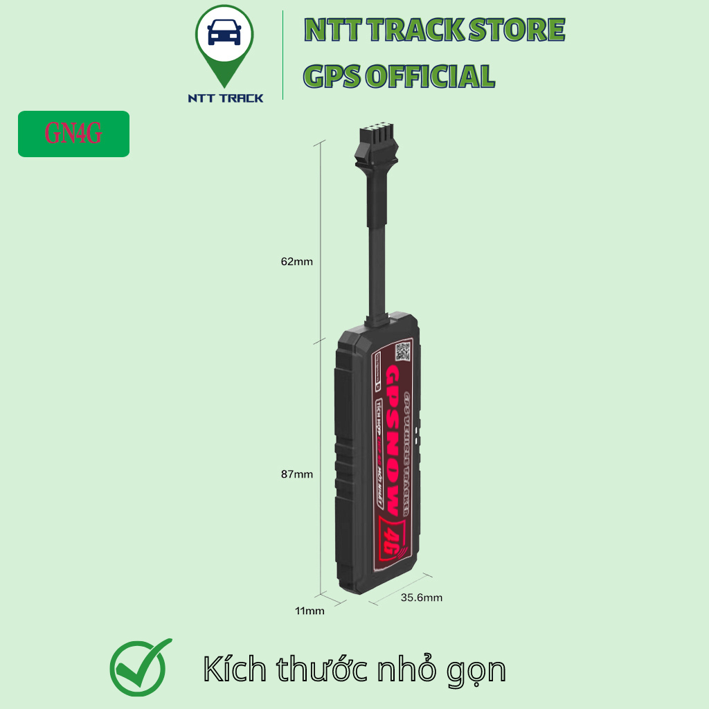 Định vị xe máy ô tô tặng miễn phí Sim 4G 1 năm (Mã SP: 3624_16220958)
