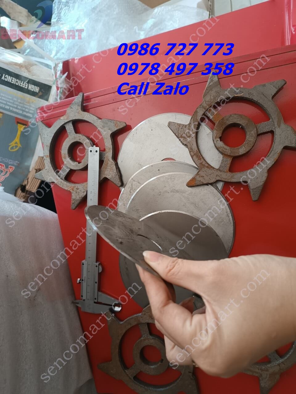 2 sàng xát gạo + 01 sàng nghiền cám 2ly (Mã SP: 3251_116324227)