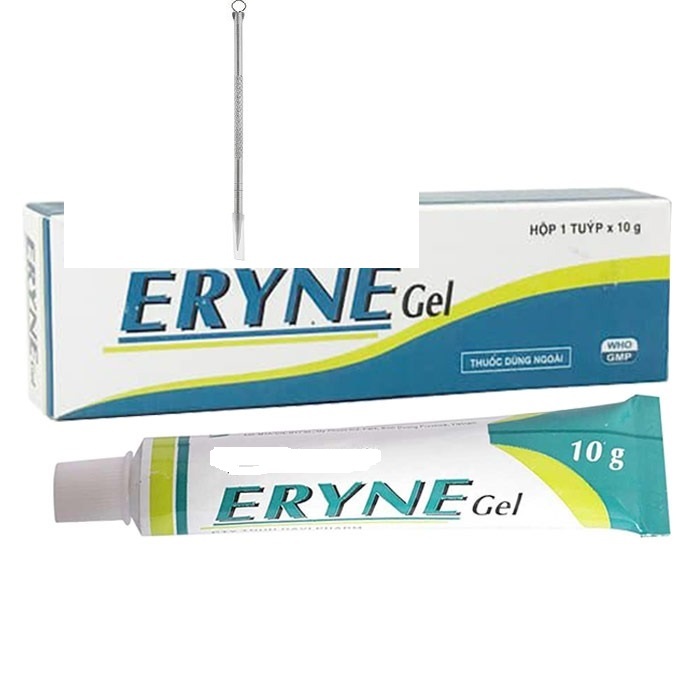 Que nặn mụn tặng kèm Eryne Gel hộp 1 tuýp 10g Davipharm (Mã SP: ouioiuou565464646464708)