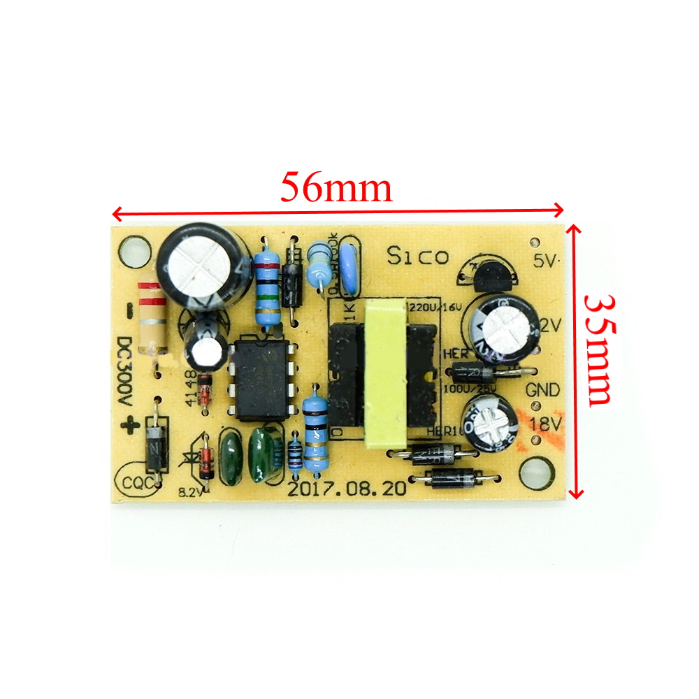 Bo Mạch Nguồn Xung Đa Năng 5V 12V 18V Cho Bếp Từ (Mã SP: MDL427)