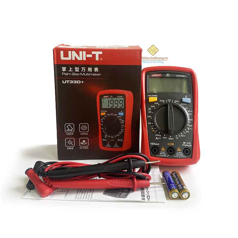 Ut33d+ đồng hồ vạn năng điện tử uni-trend