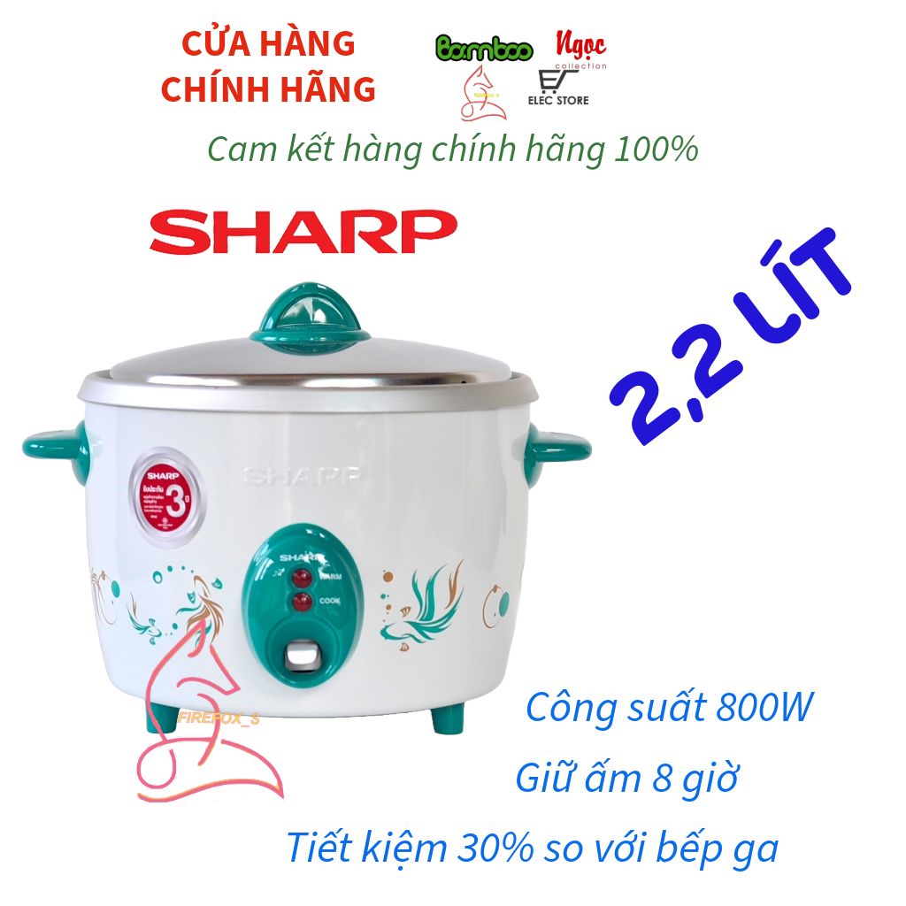 Nồi cơm điện sharp ksh-d22 hàng nhập khẩu thái lan