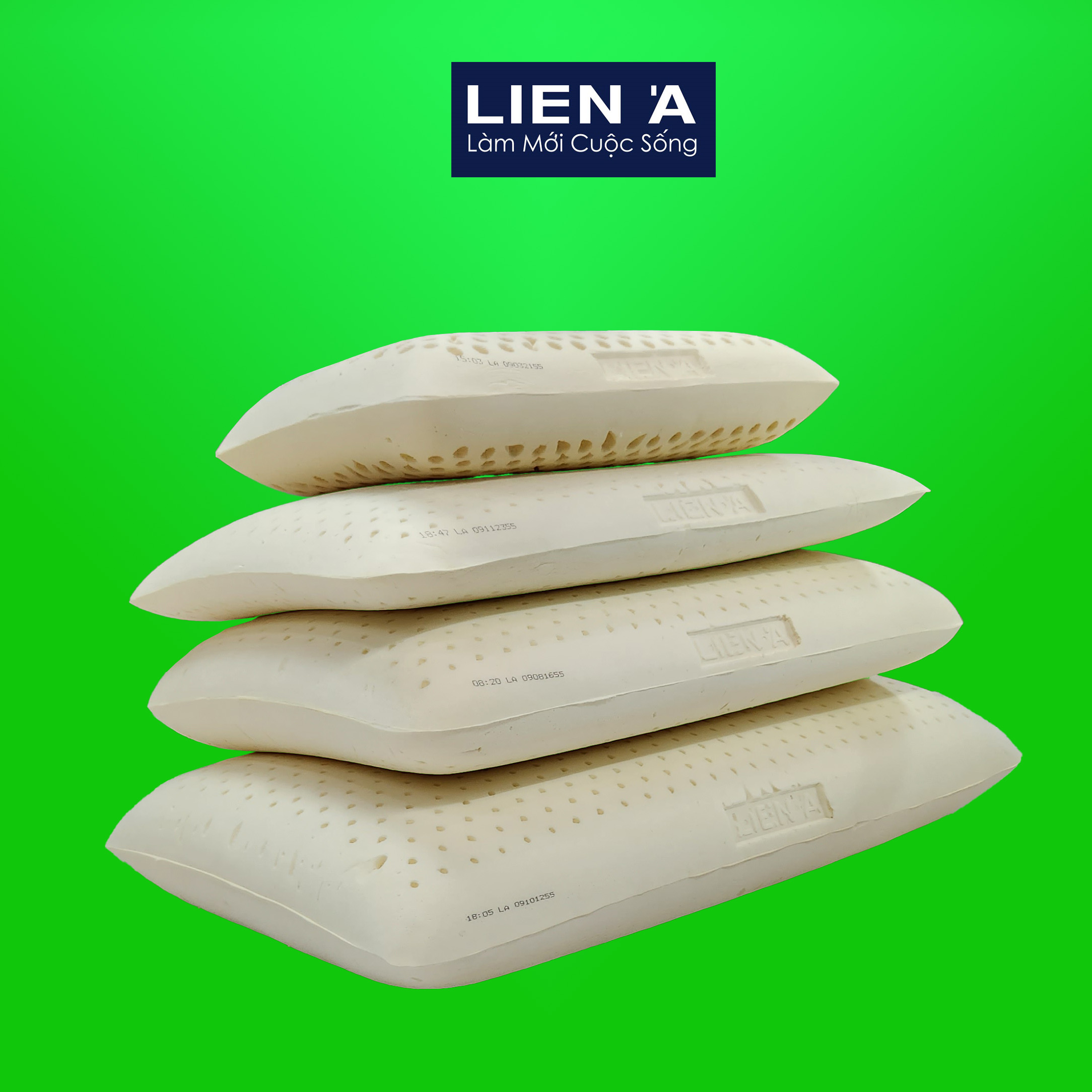 Gối cao su liên á oval