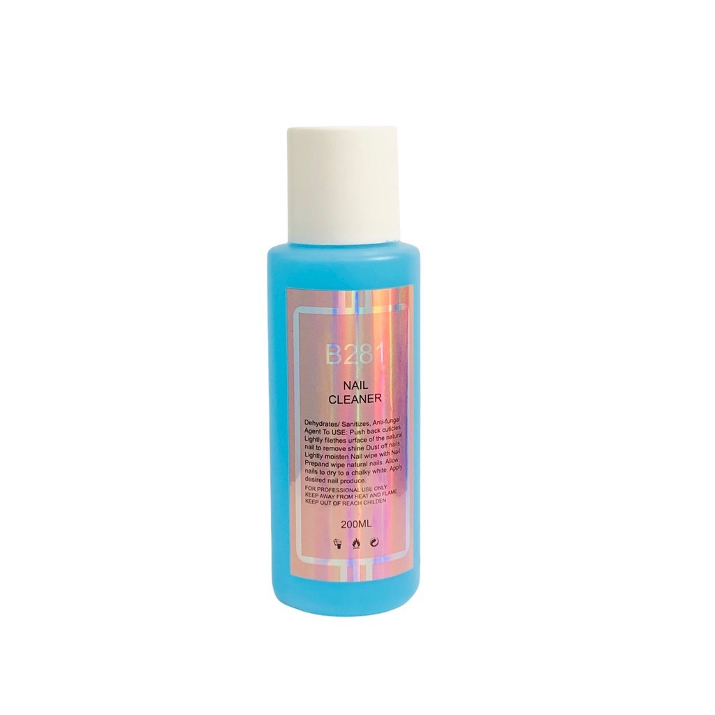 [Có sẵn] NƯỚC LAU GEL B281 - CỒN LAU GEL CHUYÊN DỤNG CHO DÂN LÀM MÓNG (Mã SP: DNNLGB281)